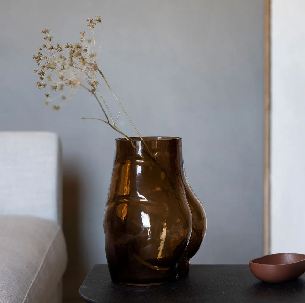 Butt Vase 23cm, Braun Byon
