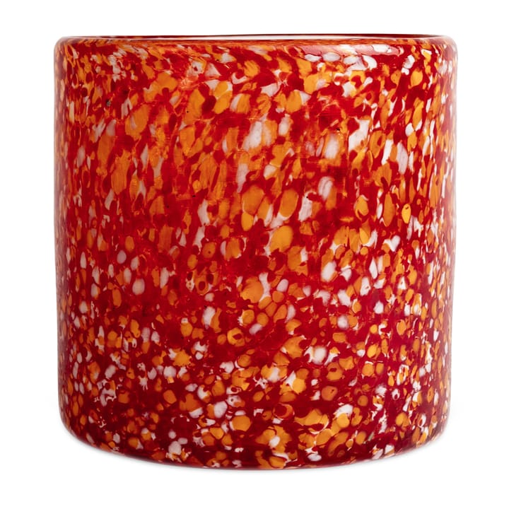 Calore Kerzenhalter M Ø 15 cm, Rot-Orange Byon