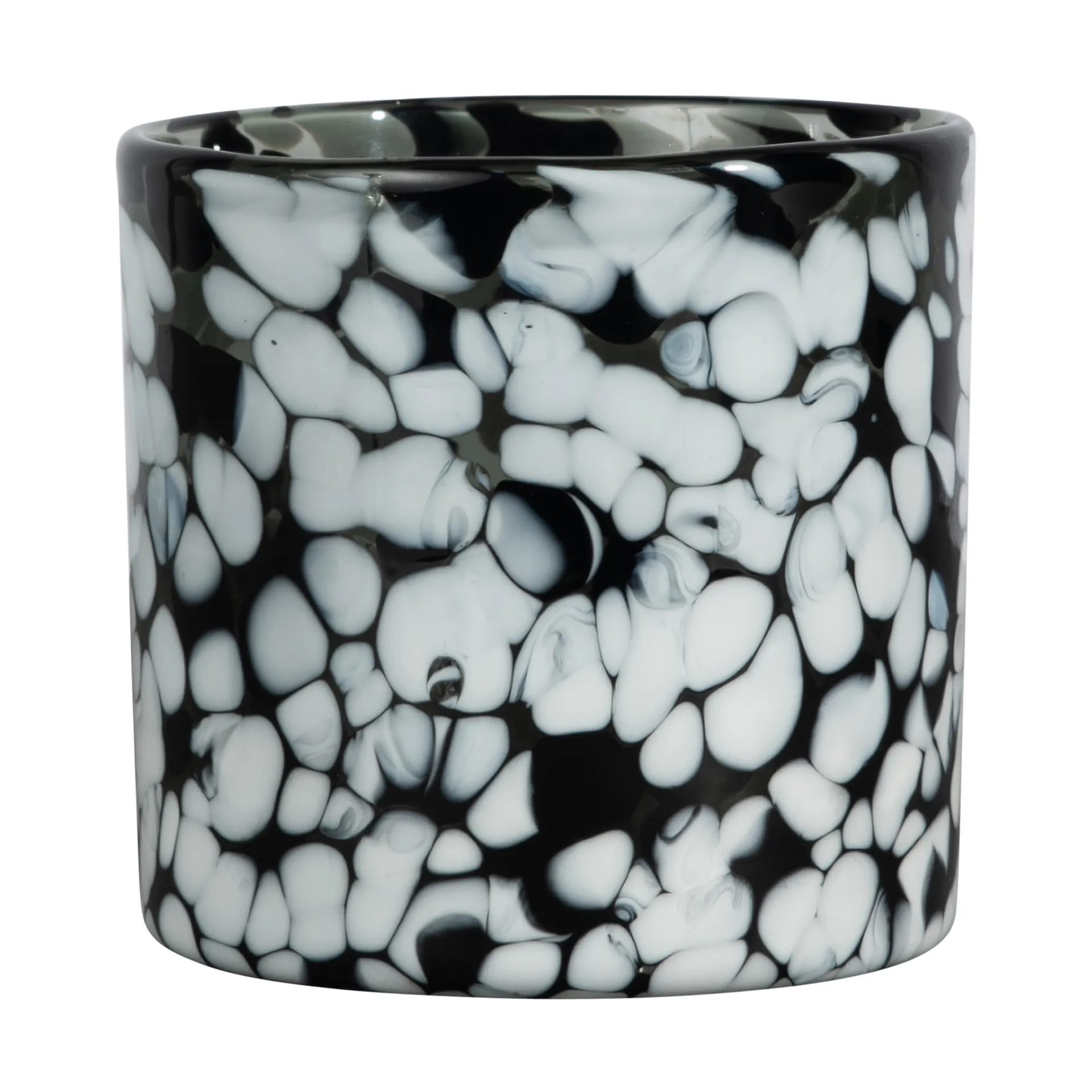 Calore Windlicht XS Ø10cm, Black-white Byon