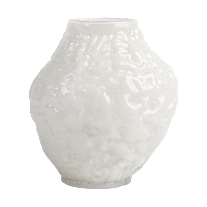 Corallo Vase M 26x28x27 cm - Elfenbeinweiß - Byon