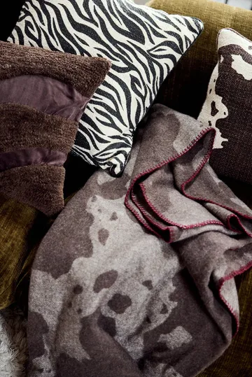 Fluffy Kissen 50 x 50cm - Braun, 40x60 cm - Byon