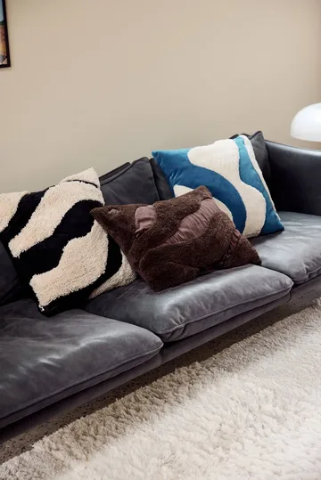 Fluffy Kissen 50 x 50cm - Braun, 40x60 cm - Byon