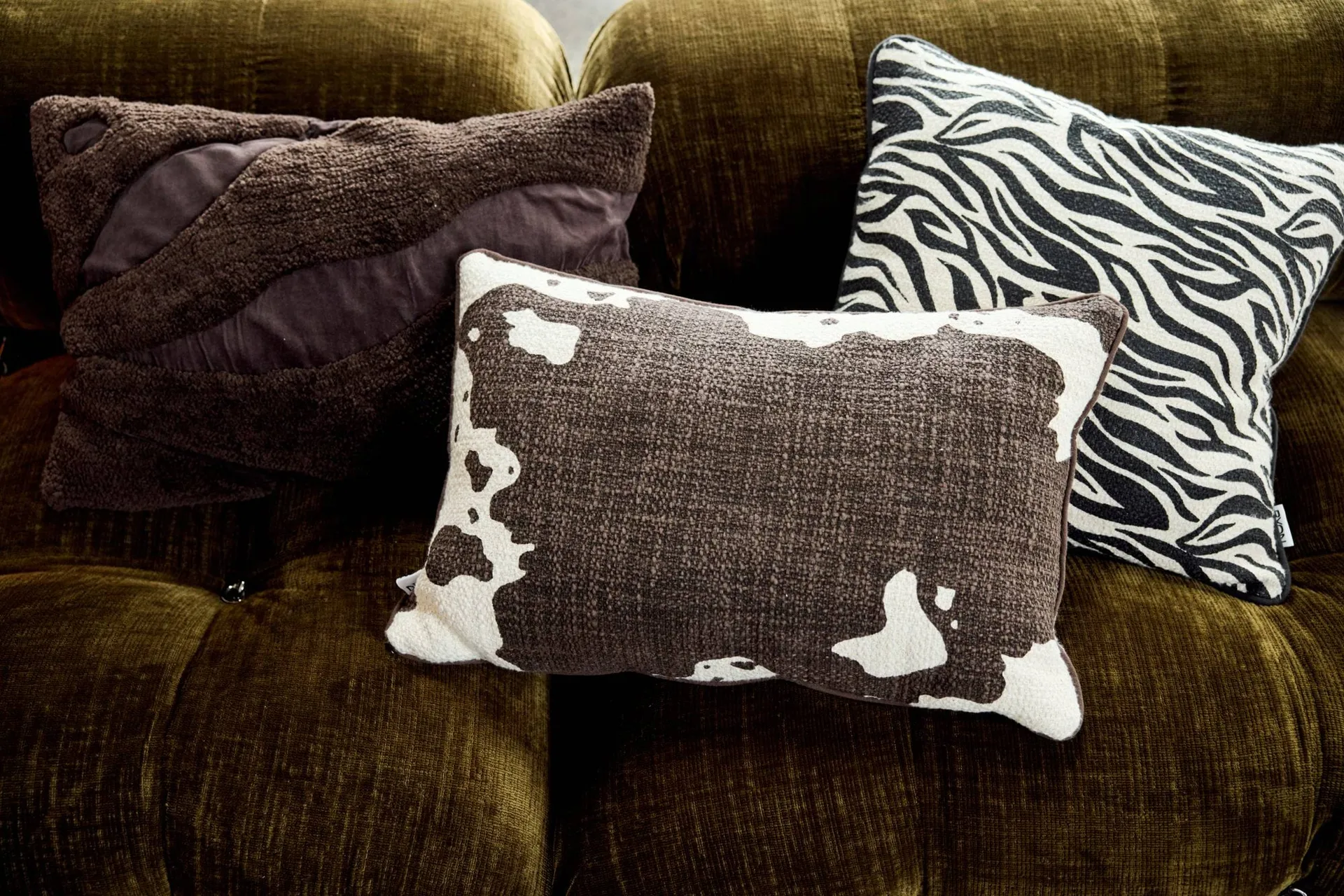 Fluffy Kissen 50 x 50cm, Braun, 40x60 cm Byon