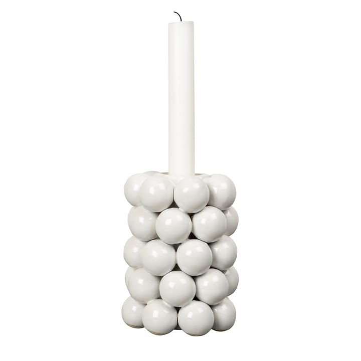 Globe Kerzenhalter 13,5cm, Weiß Byon