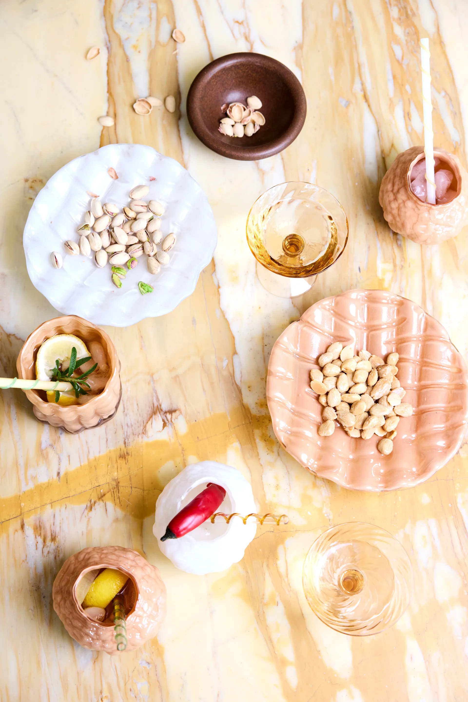 Laranne Schale, Pfirsich, Ø20 cm Byon