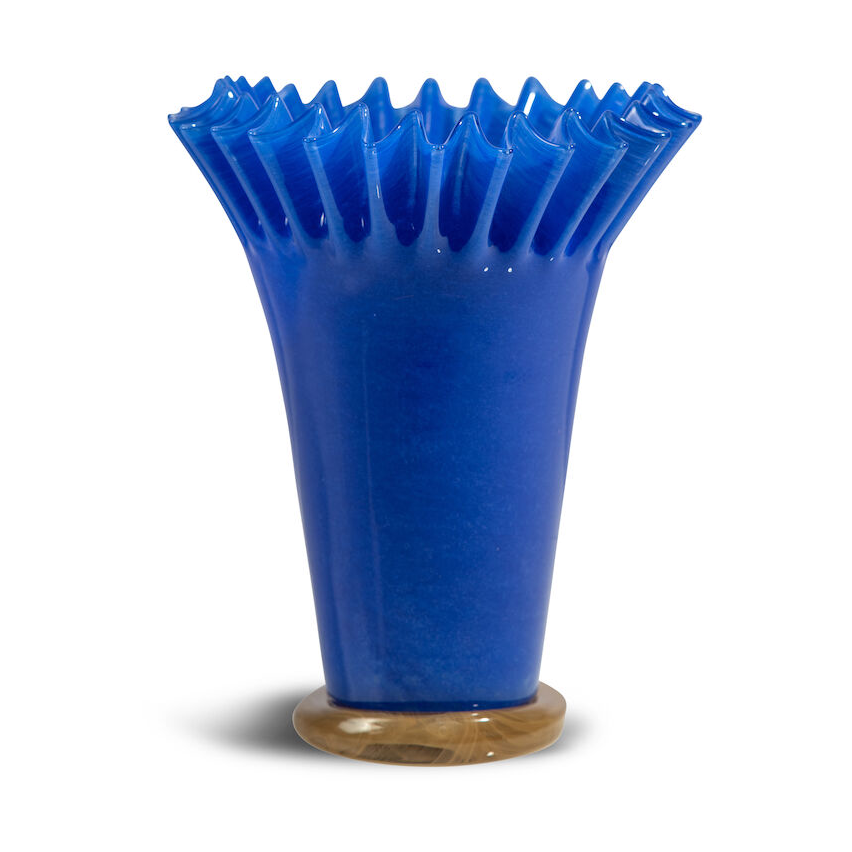 Byon Lori Vase 30cm Blue-beige
