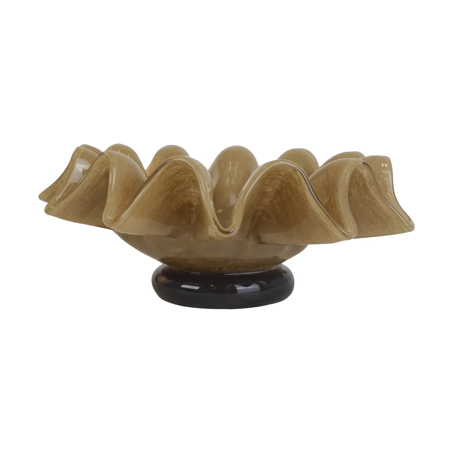 Lorin Schale, M, Ø20x8 cm, Beige Byon