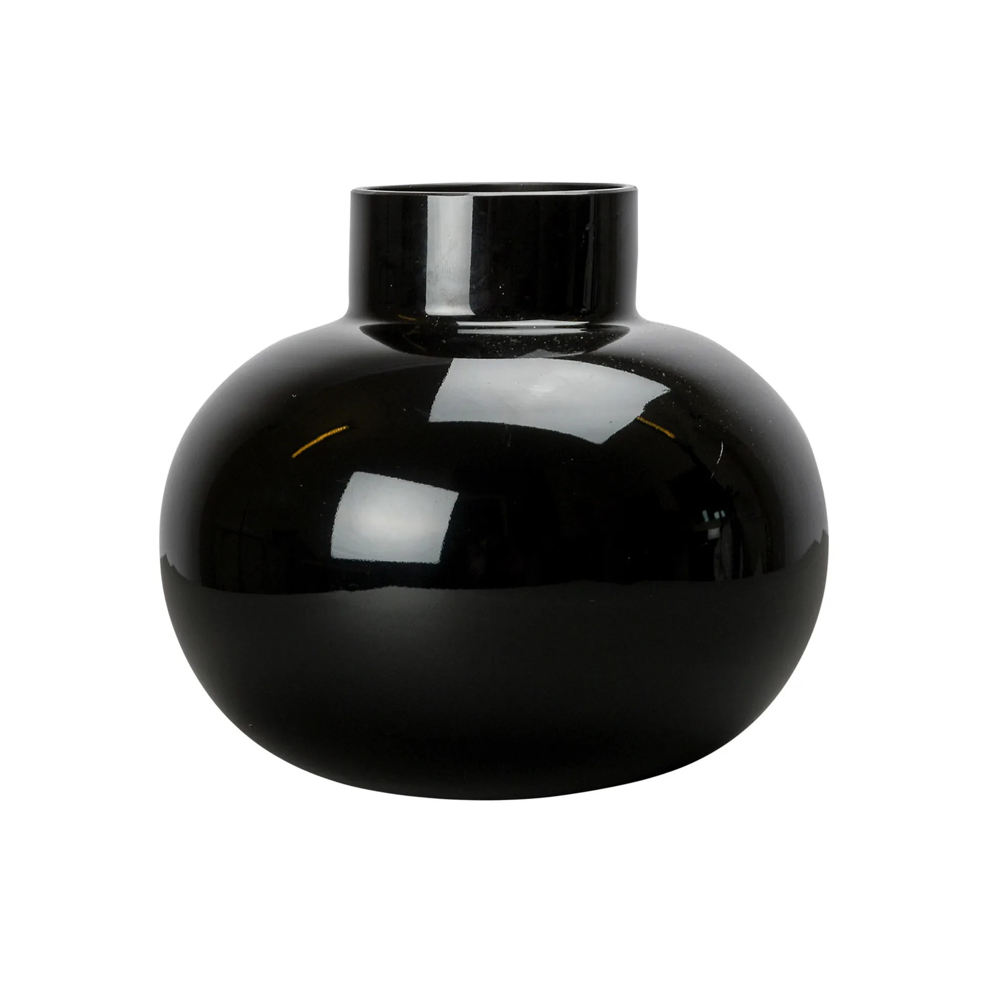 Odense Vase Ø20cm, Schwarz Byon