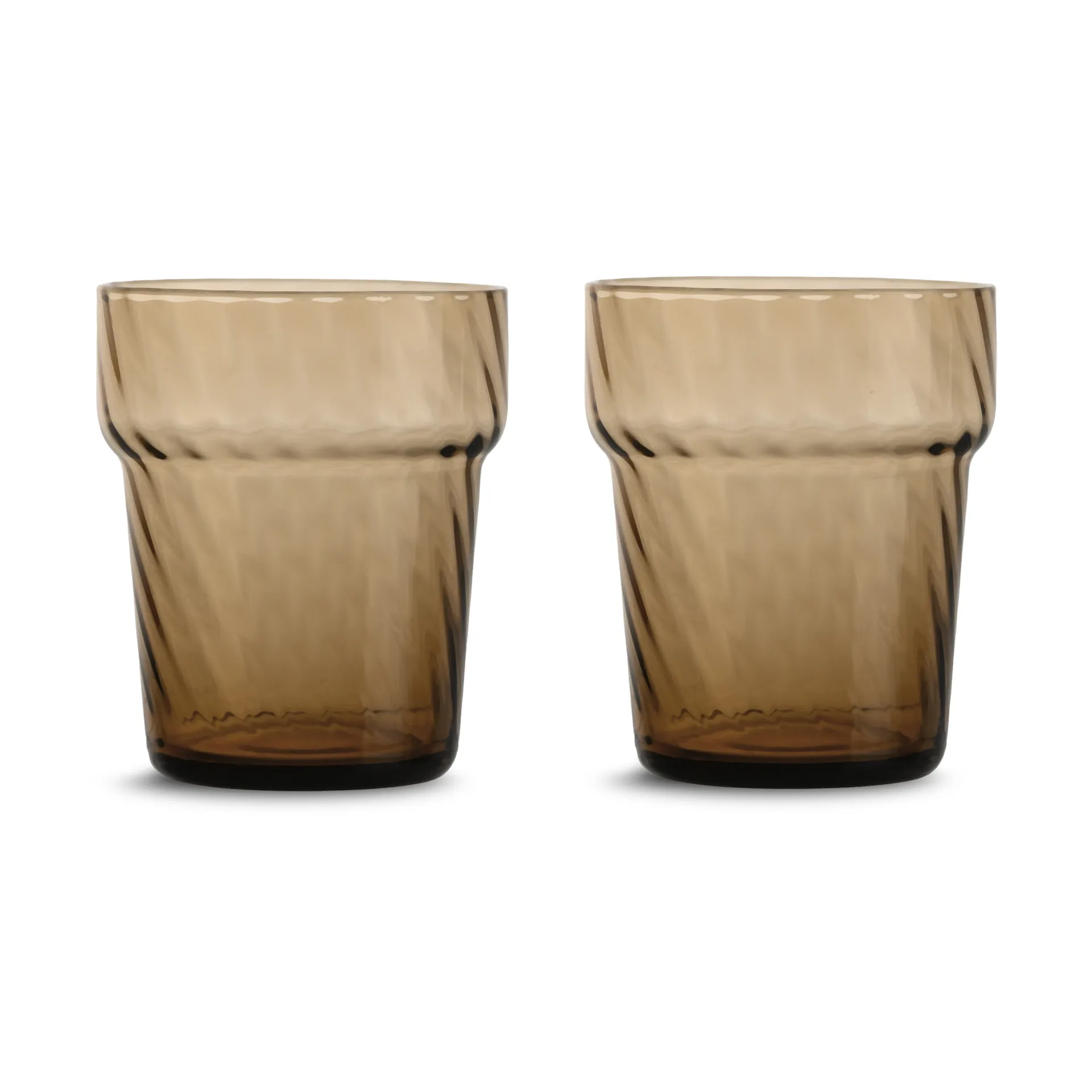 Opacity Trinkglas 30 cl 2er-Pack, Braun Byon
