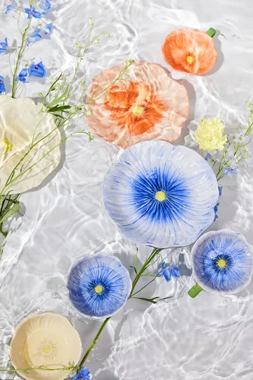 Poppy Schale - Blau, Ø11 cm - Byon