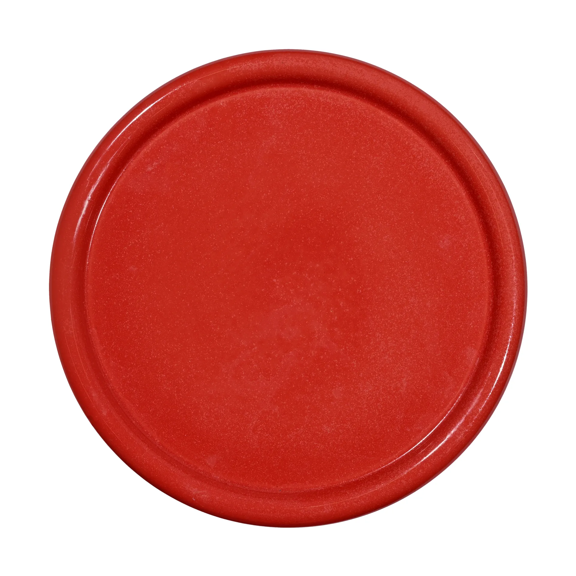 Porto Kuchenplatte Ø26x11 cm, Rot-beige Byon