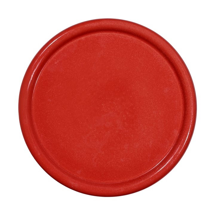 Porto Kuchenplatte Ø26x11 cm, Rot-beige Byon