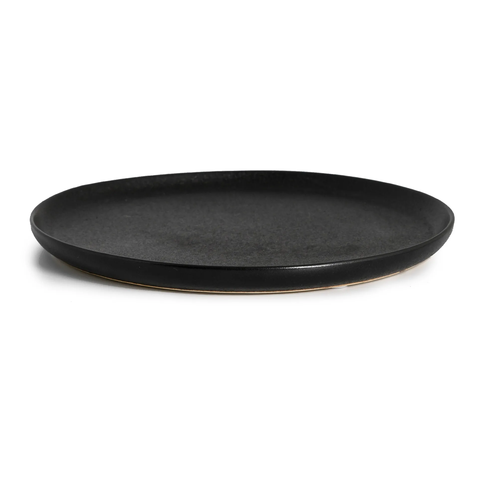 Raw Black Teller Ø 20cm, Schwarz Byon