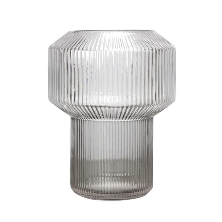 Rikke Vase Ø18,5cm, Clear Byon
