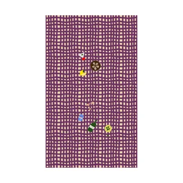 Sera Tischdecke - Pflaume (Lila), 150x280 cm - Byon