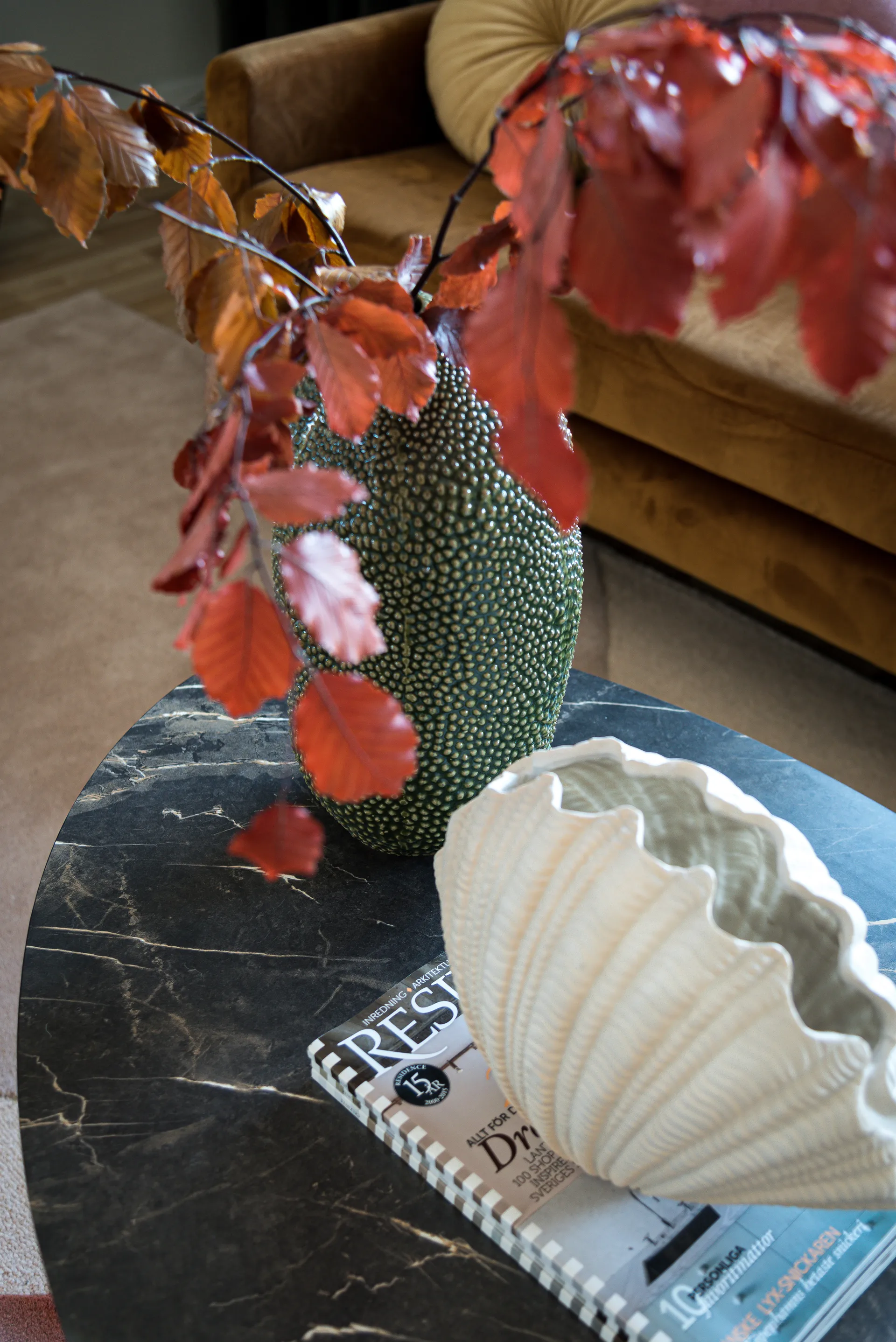 Shell Vase, Weiß Byon