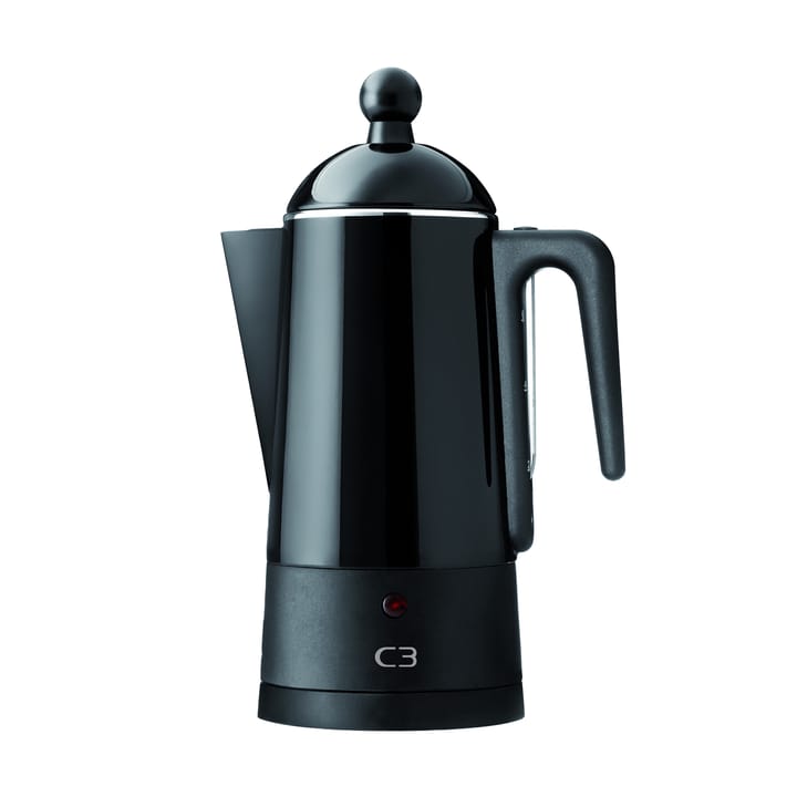 C3 Perkolator Design schwarz - 6 Tassen - C3