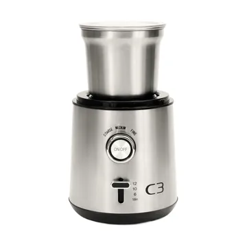 Design Kaffeemühle CG700 85 g - Gebürsteter Rostfreier Stahl - C3