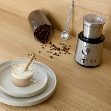 Design Kaffeemühle CG700 85 g - Gebürsteter Rostfreier Stahl - C3