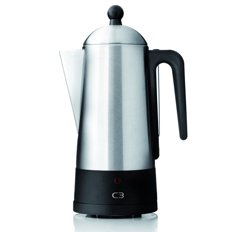 C3 Perkolator 10kp Stahl gebürstet