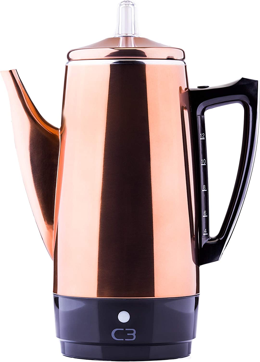 C3 Perkolator 12kp Kupferfarben