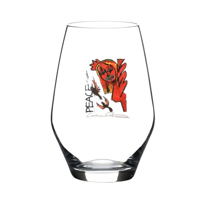 Scream Peace Wasserglas, 35cl Carolina Gynning