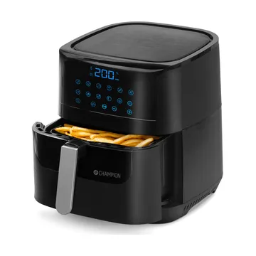 Champion Ceramic Airfryer XL - Schwarz, 5,5 l - Champion