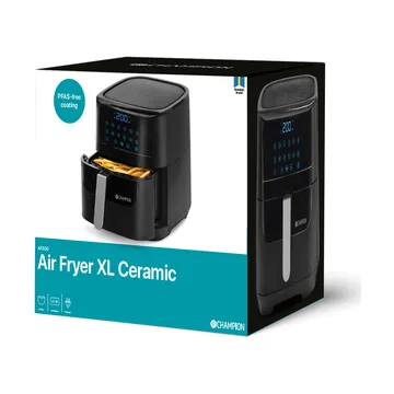 Champion Ceramic Airfryer XL - Schwarz, 5,5 l - Champion
