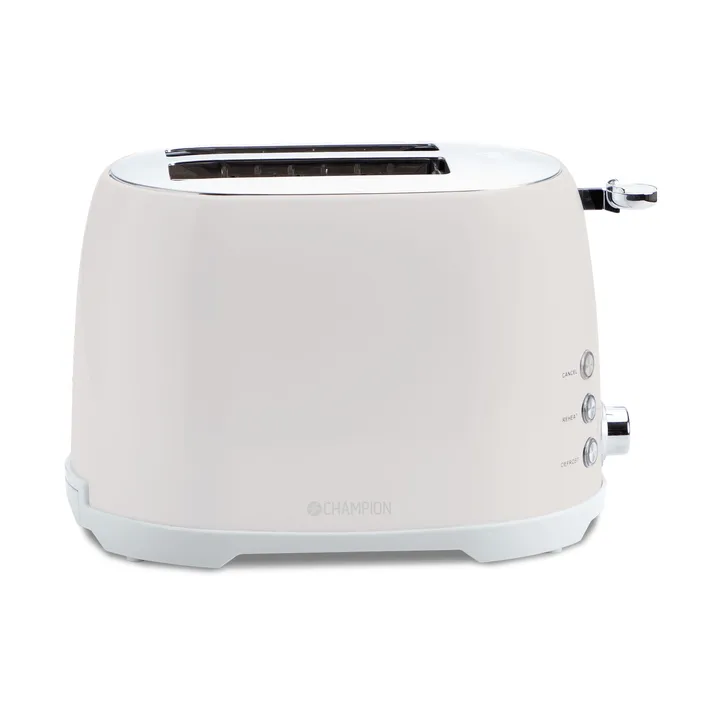 Champion Creme White Toaster für 2 Scheiben - Beige - Champion