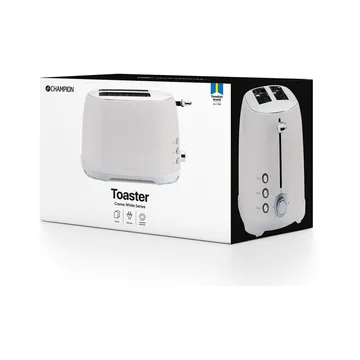 Champion Creme White Toaster für 2 Scheiben - Beige - Champion