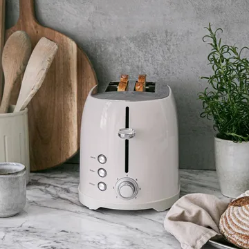 Champion Creme White Toaster für 2 Scheiben - Beige - Champion