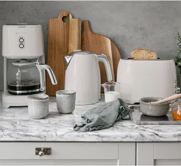 Champion Creme White Toaster für 2 Scheiben - Beige - Champion