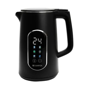 Champion Digital Temp Wasserkocher - Matt Schwarz, 1,7 l - Champion