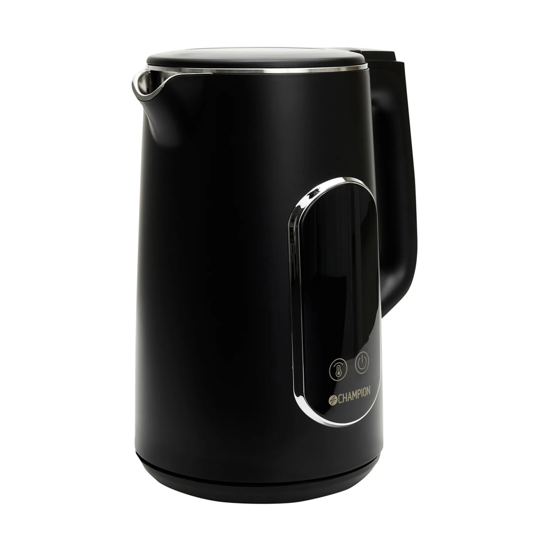 Champion Digital Temp Wasserkocher, Matt Schwarz, 1,7 l Champion