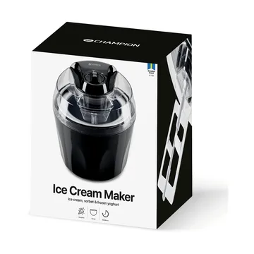Champion Eismaschine - Schwarz, 1,5 l - Champion