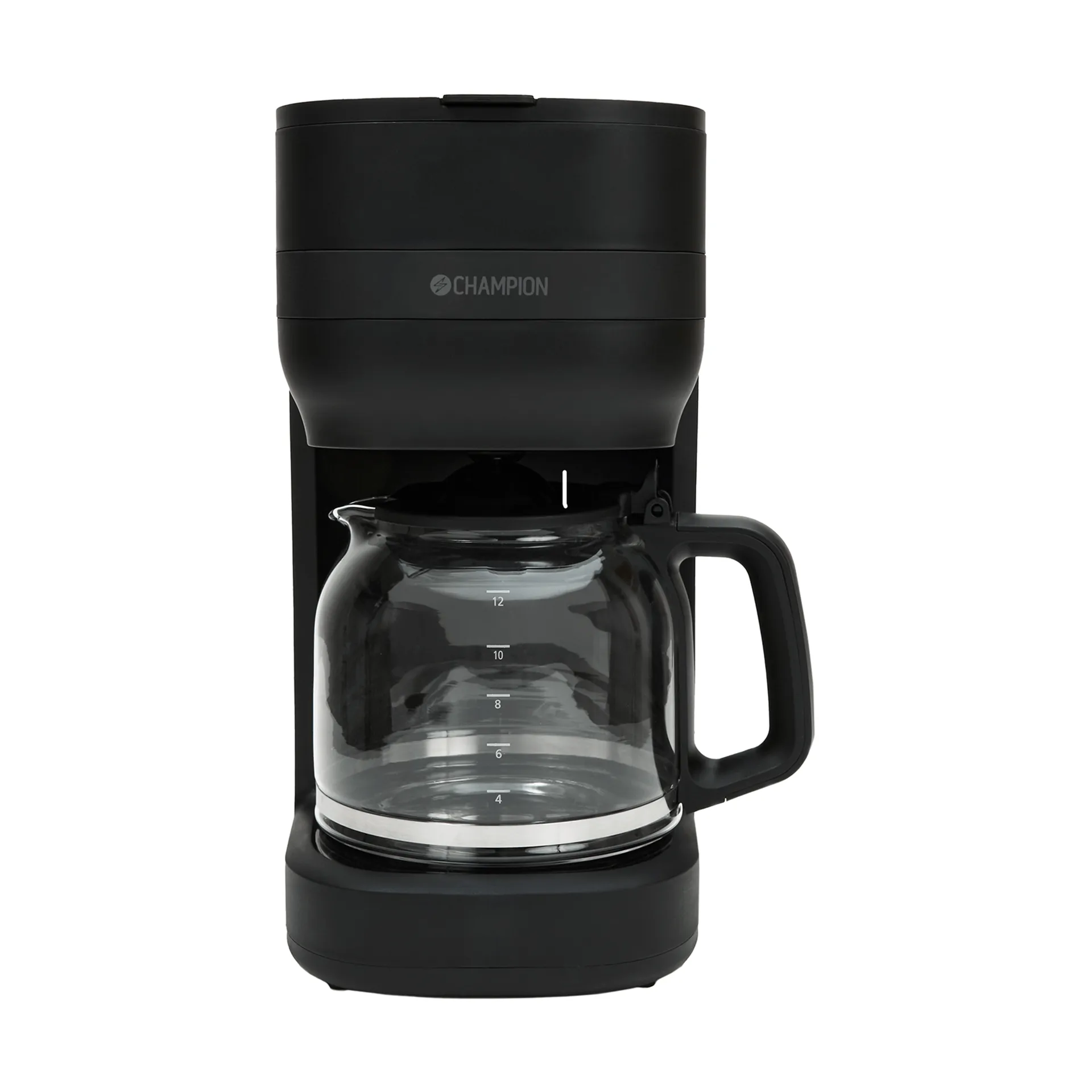 Champion Kaffeemaschine, Matt Schwarz, 1,5 l Champion