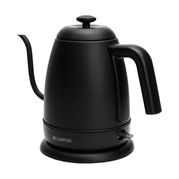 Champion Pour Over Elegante Wasserkocher - Matt-Schwarz, 1 l - Champion