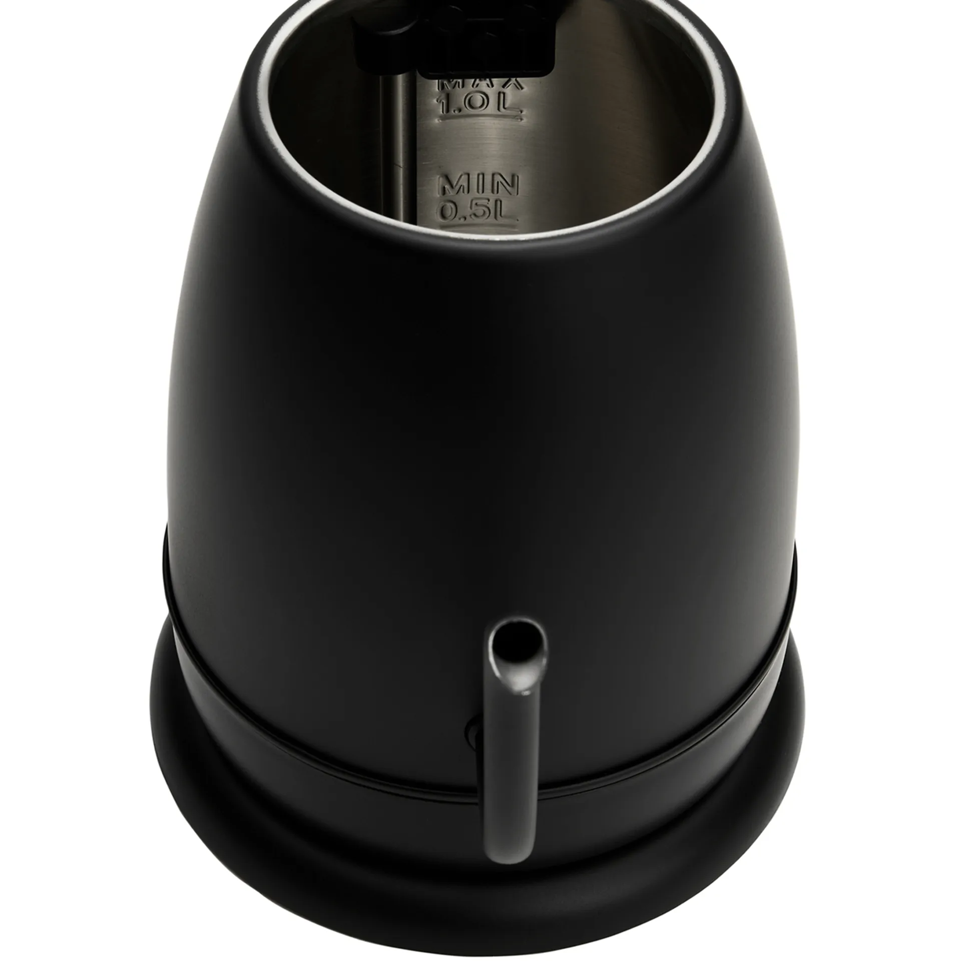 Champion Pour Over Elegante Wasserkocher, Matt-Schwarz, 1 l Champion