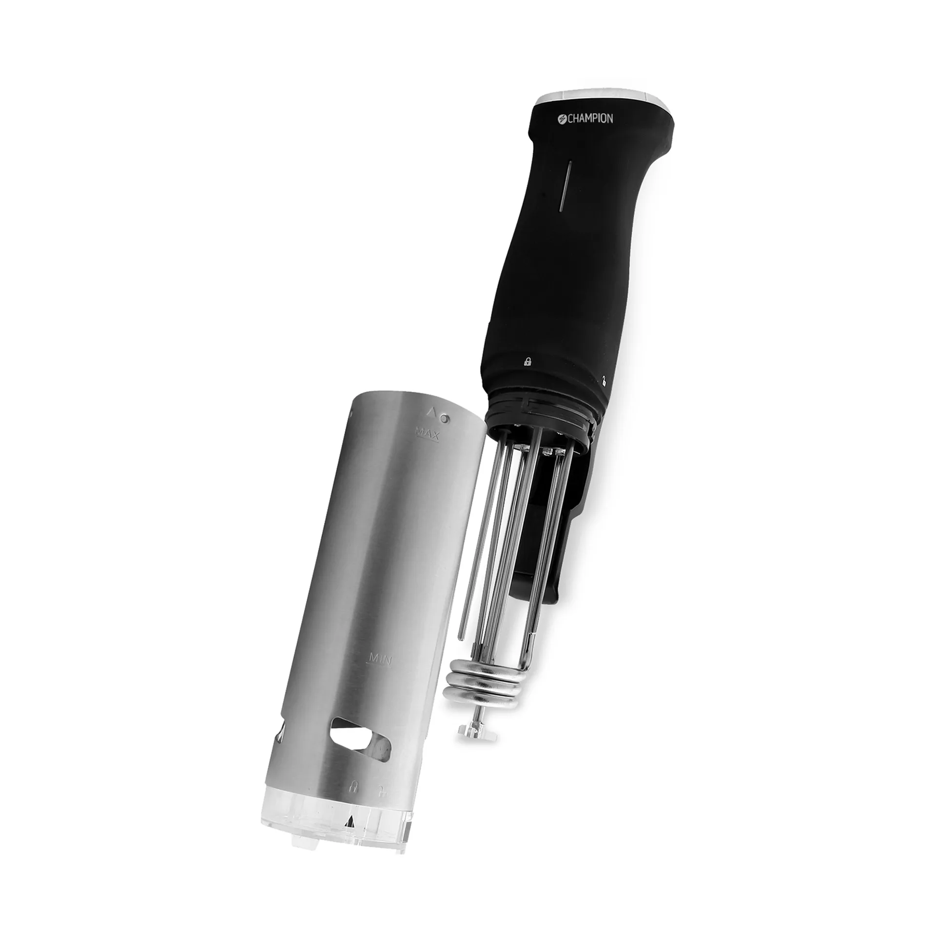 Champion Precision Sous-vide Gerät, Edelstahl-Schwarz Champion
