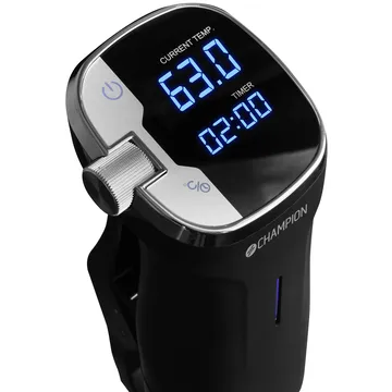 Champion Precision Sous-vide Gerät - Edelstahl-Schwarz - Champion