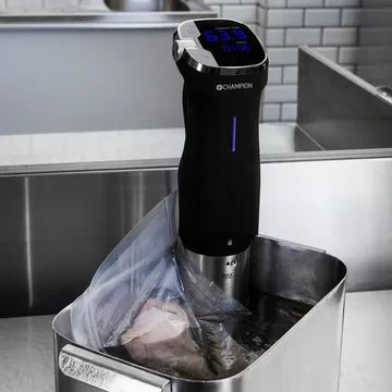 Champion Precision Sous-vide Gerät - Edelstahl-Schwarz - Champion