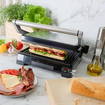 Champion Pro Health Panini-Grill - Edelstahl - Champion