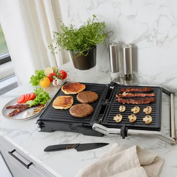 Champion Pro Health Panini-Grill - Edelstahl - Champion