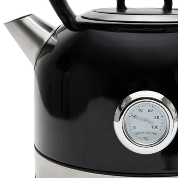 Champion Retro Wasserkocher - Schwarz, 1,7 l - Champion
