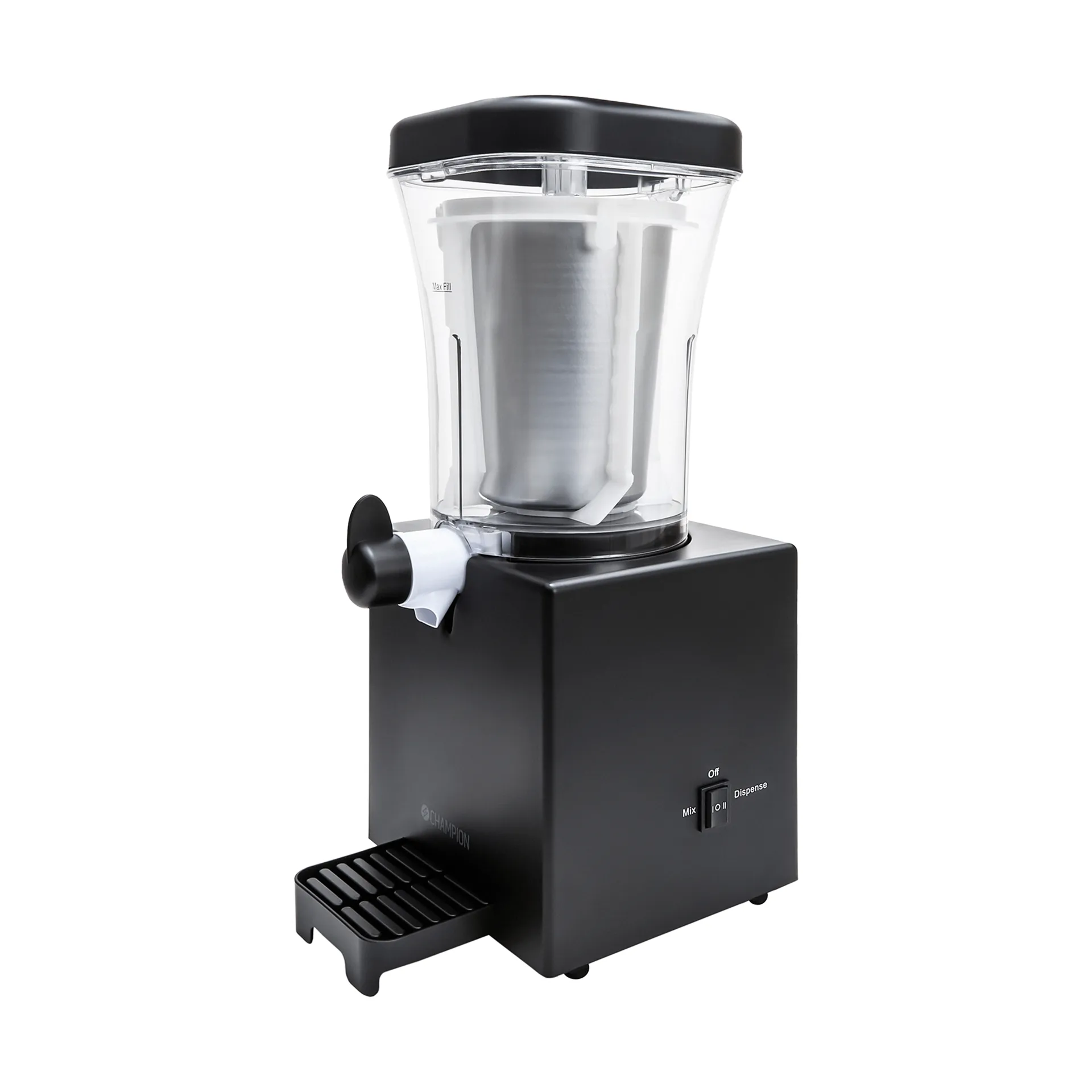 Champion Slush N'ice Slushmaschine, Mattschwarz, 1 l Champion