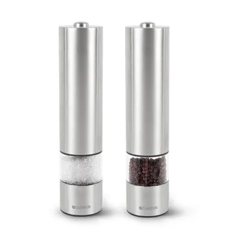 Champion SPK100 Salz- und Pfeffermühlen-Set - Edelstahl - Champion