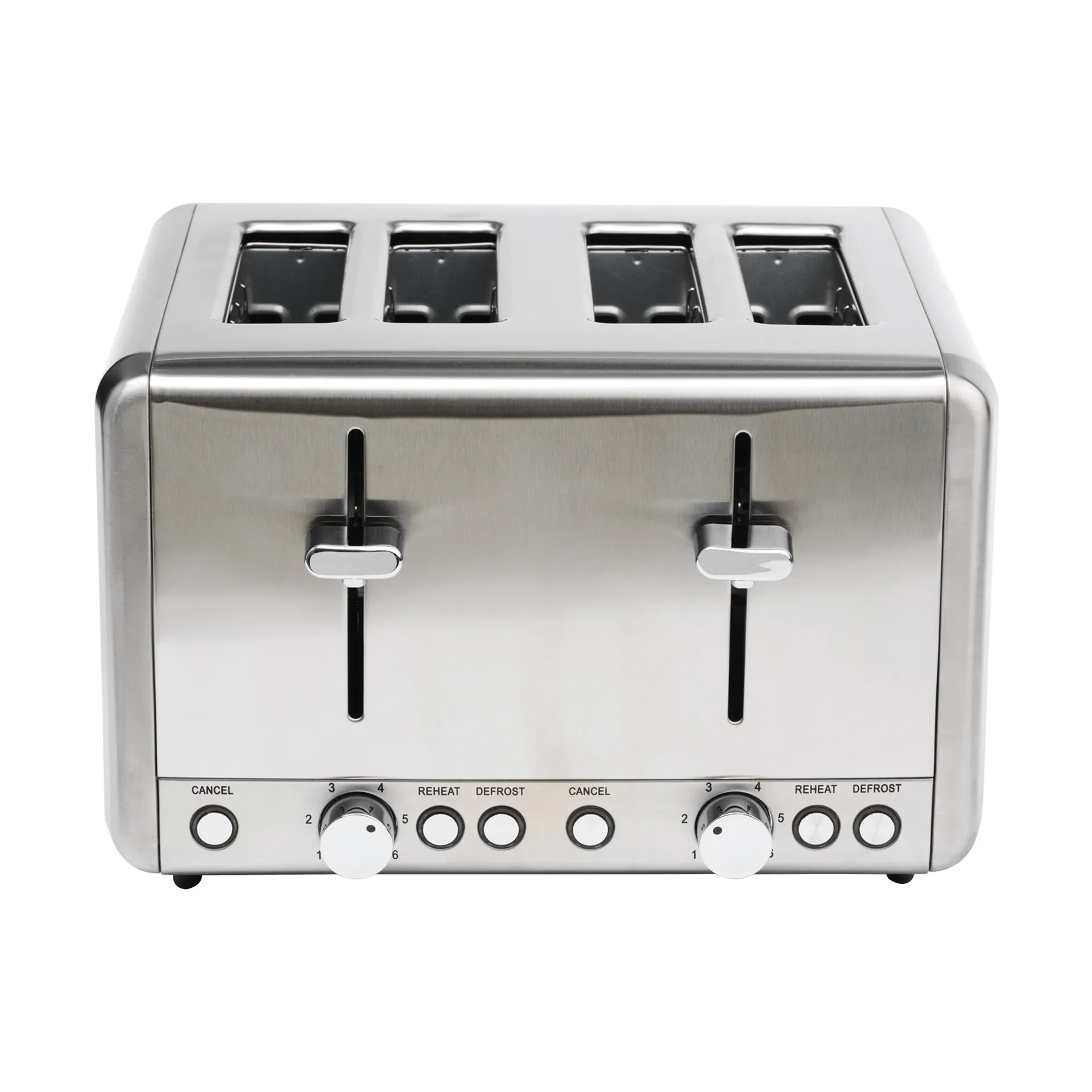 Champion Toaster 4 Scheiben, Edelstahl Champion