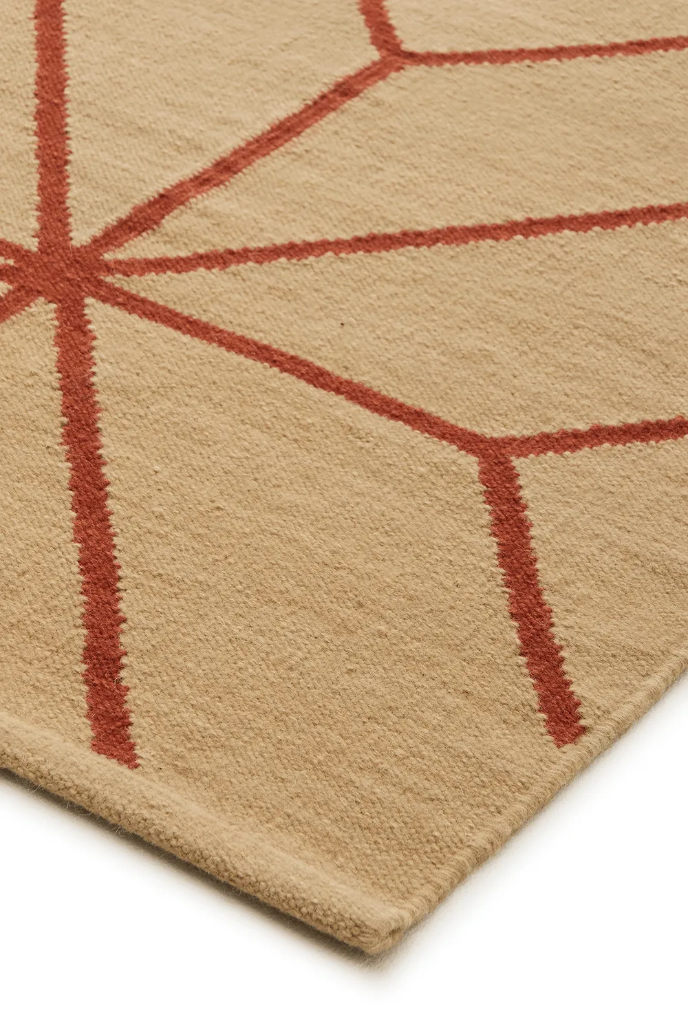 Ayur Teppich, Beige-Rost, 270x180 cm Chhatwal & Jonsson