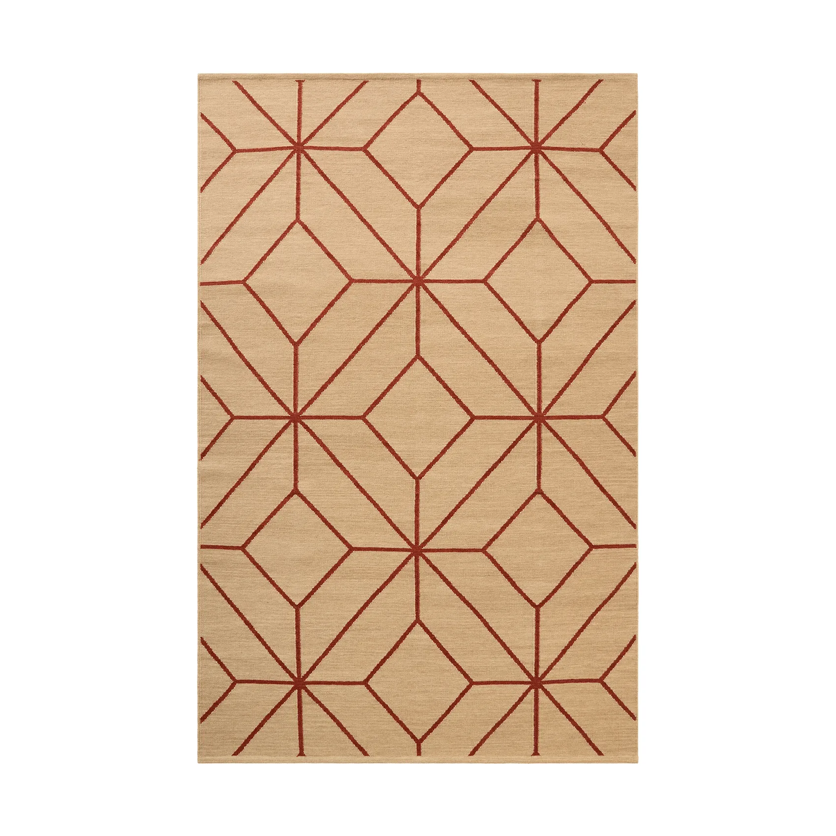 Ayur Teppich, Beige-Rost, 320x230 cm Chhatwal & Jonsson