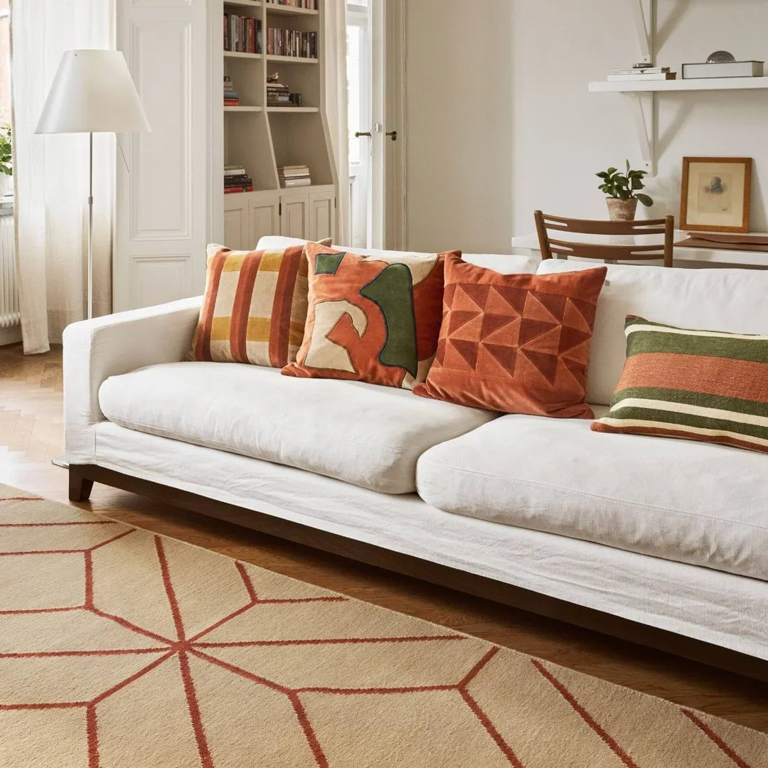 Ayur Teppich, Beige-Rost, 320x230 cm Chhatwal & Jonsson